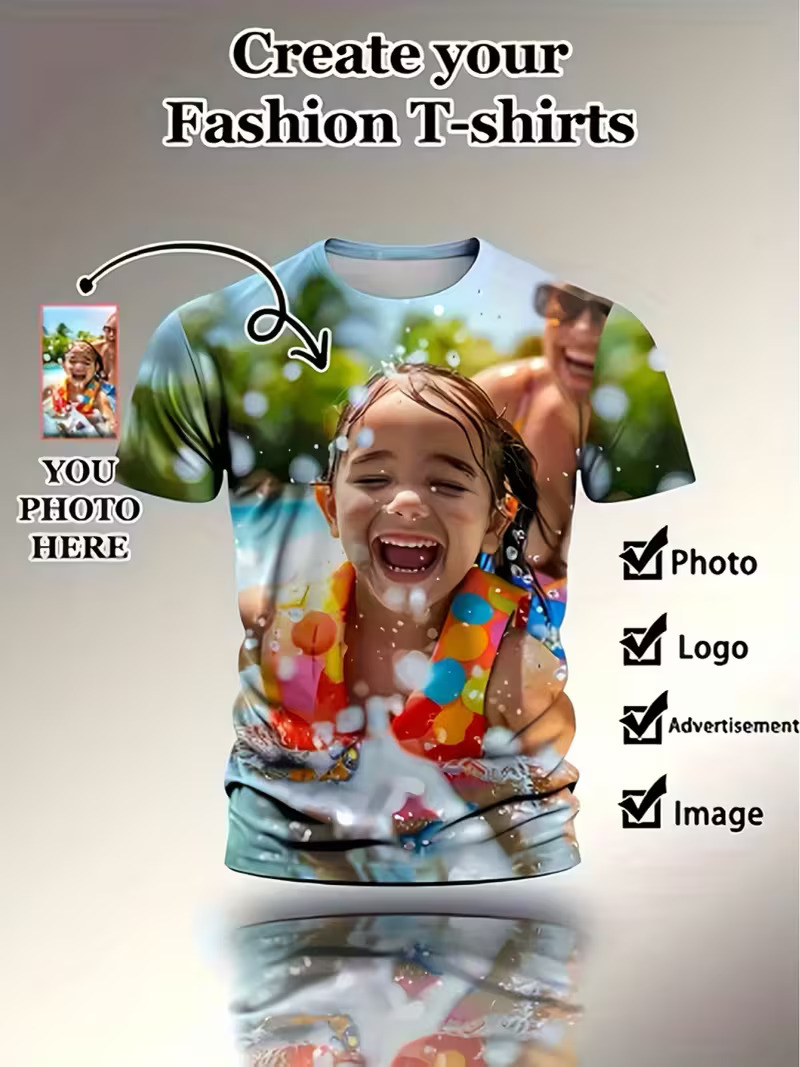 Custom All Over Print T-Shirt - Image 2