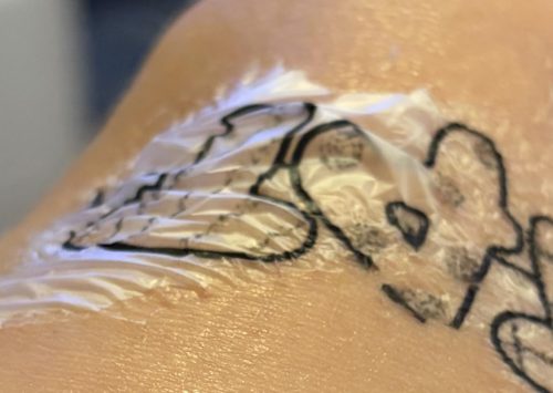 Custom Temporary Tattoos with Photo Personalized Name photo review