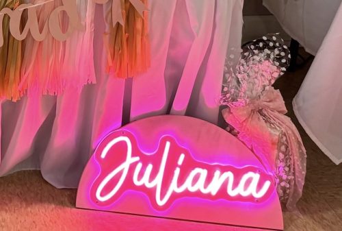Custom LED Neon Sign Customizable for Wedding Bar Salon Beauty Business Light Up Name Sign photo review