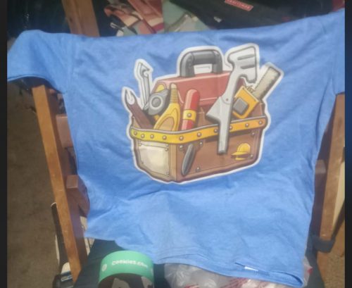 Custom Personalized Kids T-Shirt with Text Photo Logo - Front & Back Print photo review