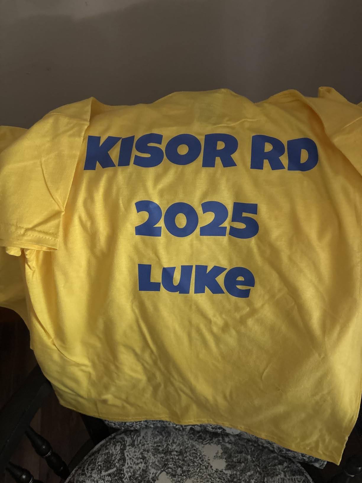 Custom Personalized Kids T-Shirt with Text Photo Logo - Front & Back Print photo review