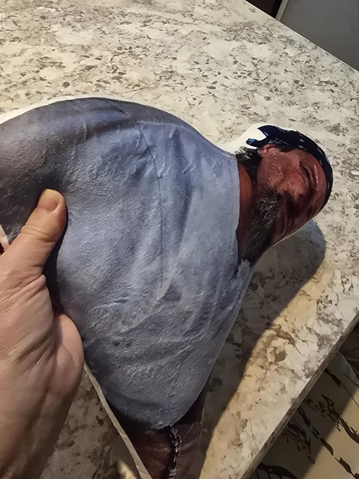 Custom Shaped Face Pillow photo review