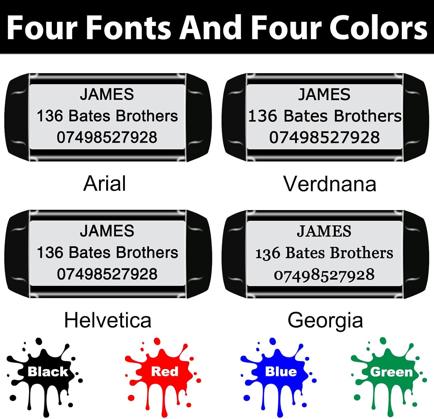 Custom Stamp – Clear & Crisp Impressions – Personalized Self-Inking Rubber Stamp – Use for Address Stamp and More - Image 3