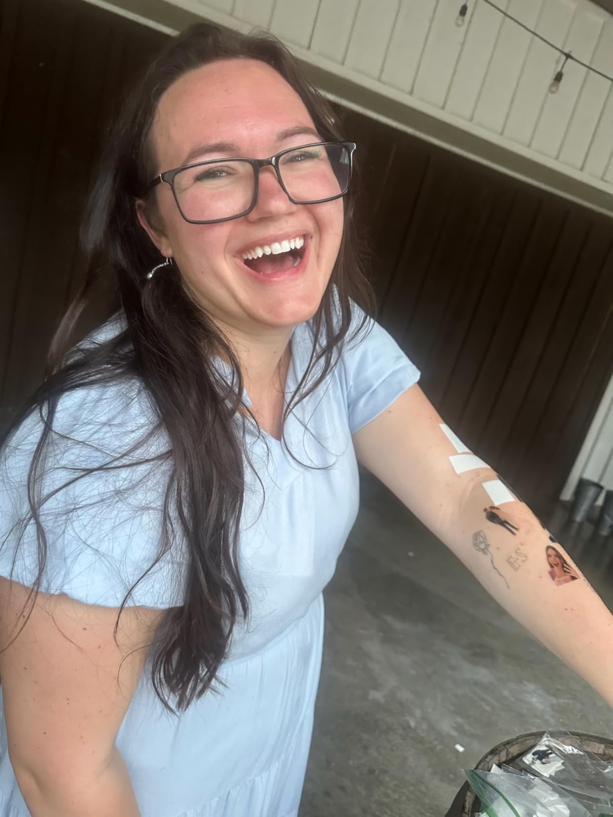 Custom Temporary Tattoos with Photo Personalized Name photo review
