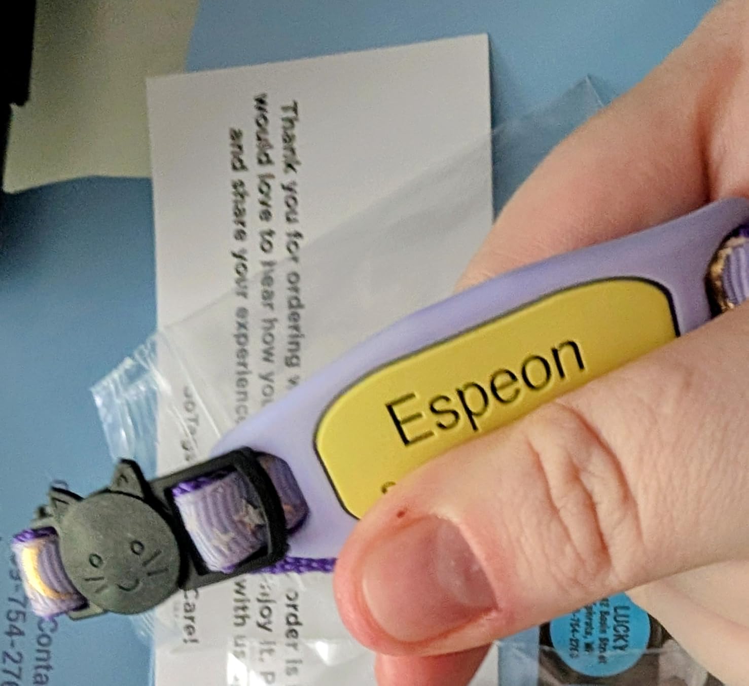 Personalized Engraved Silicone and Cat Name Pet ID Tags photo review