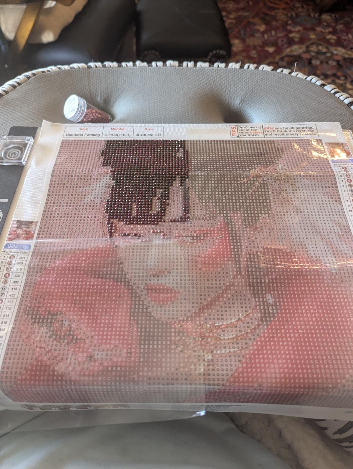 Custom 5D DIY Diamond Art Painting photo review