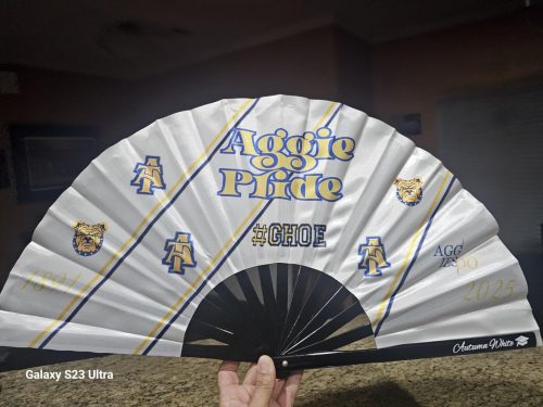 Custom Clacking Fans with Photo/Text/Logo photo review