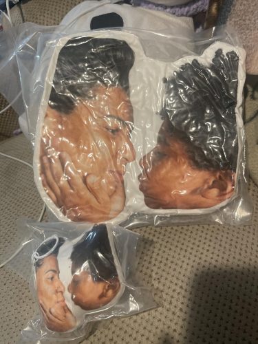 Custom Shaped Face Pillow photo review
