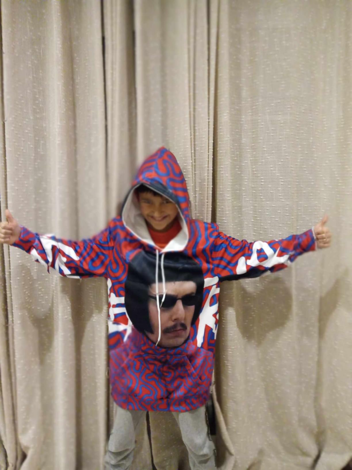 Custom  3D Print Hoodies photo review