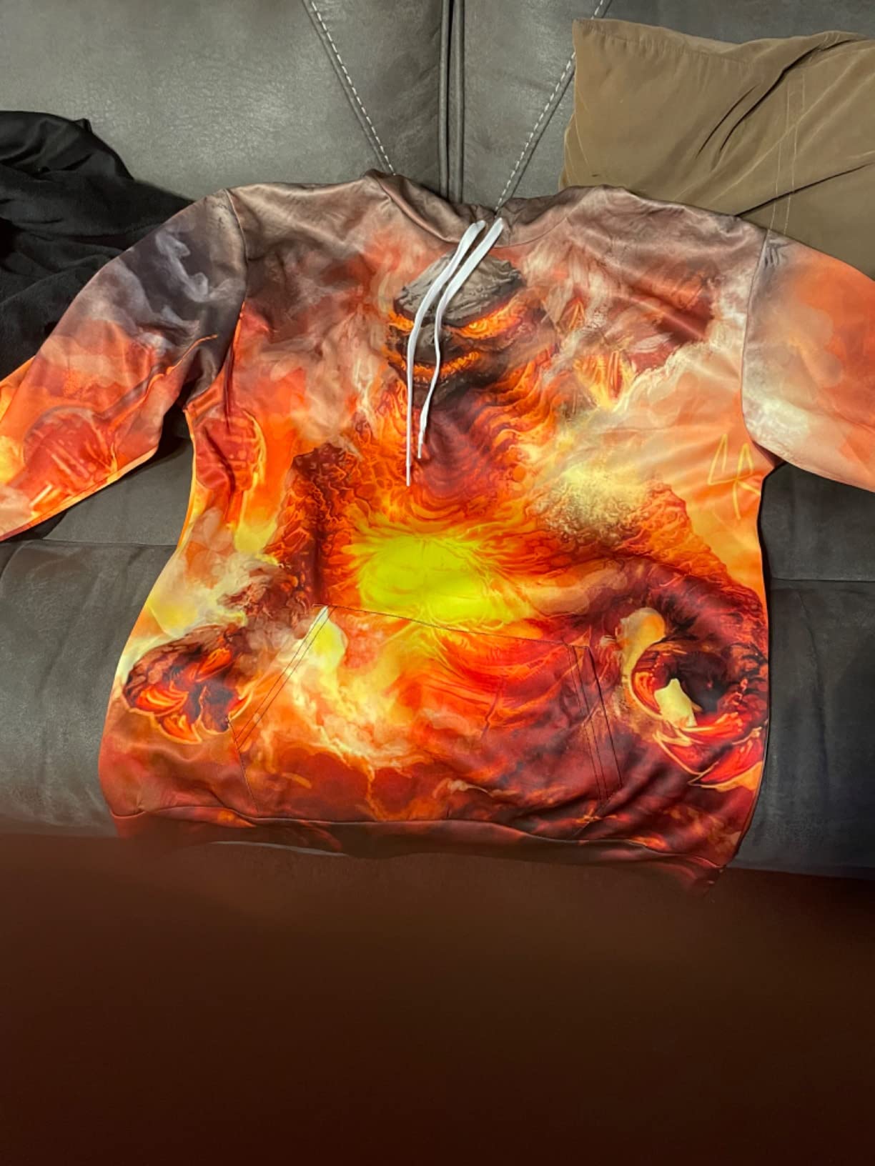 Custom  3D Print Hoodies photo review