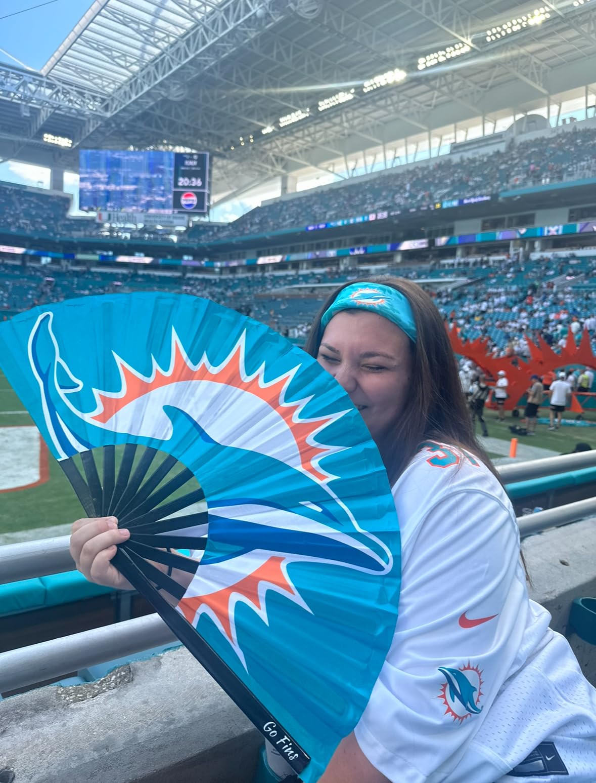 Custom Clacking Fans with Photo/Text/Logo photo review