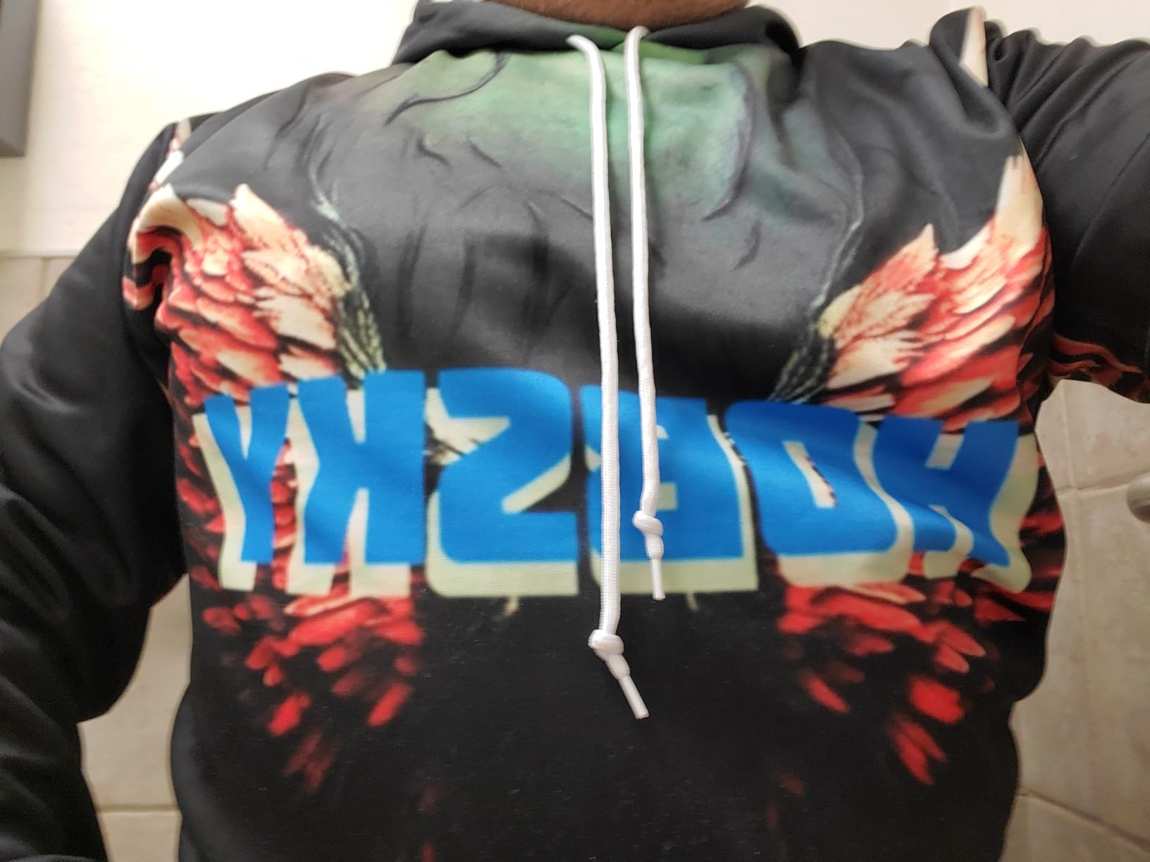 Custom  3D Print Hoodies photo review