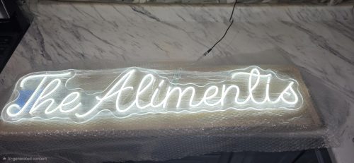 Click to view full screen Custom LED Neon Sign Customizable for Wedding Bar Salon Beauty Business Light Up Name Sign photo review