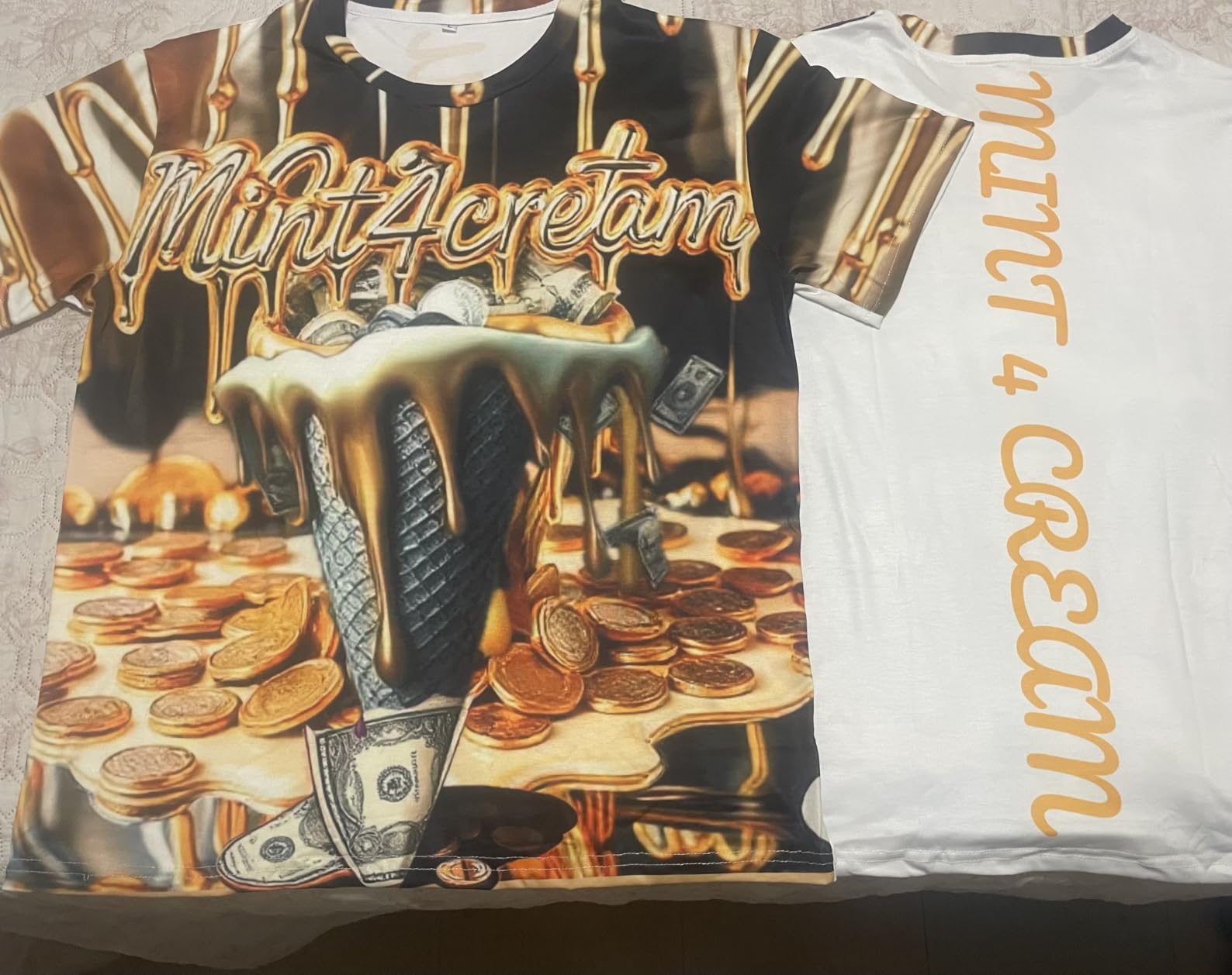 Custom All Over Print  T-Shirt photo review