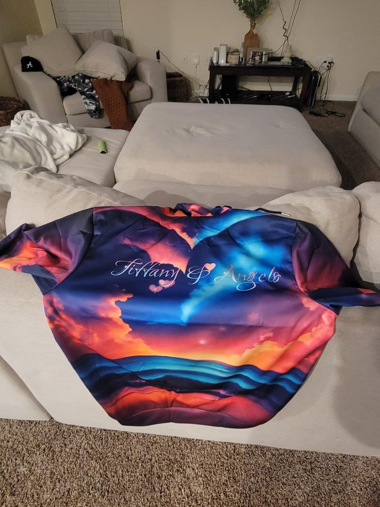 Custom  3D Print Hoodies photo review