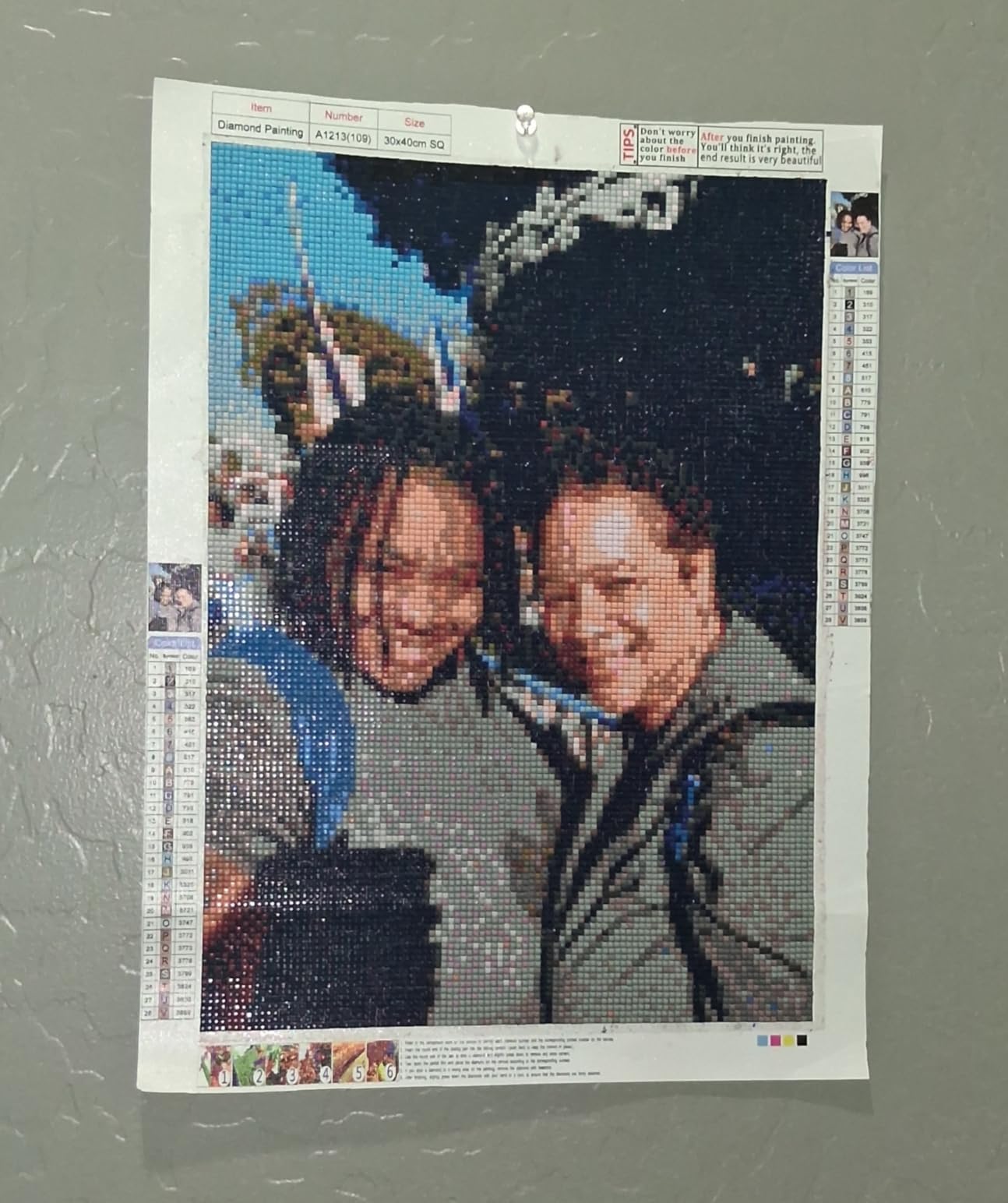 Custom 5D DIY Diamond Art Painting photo review