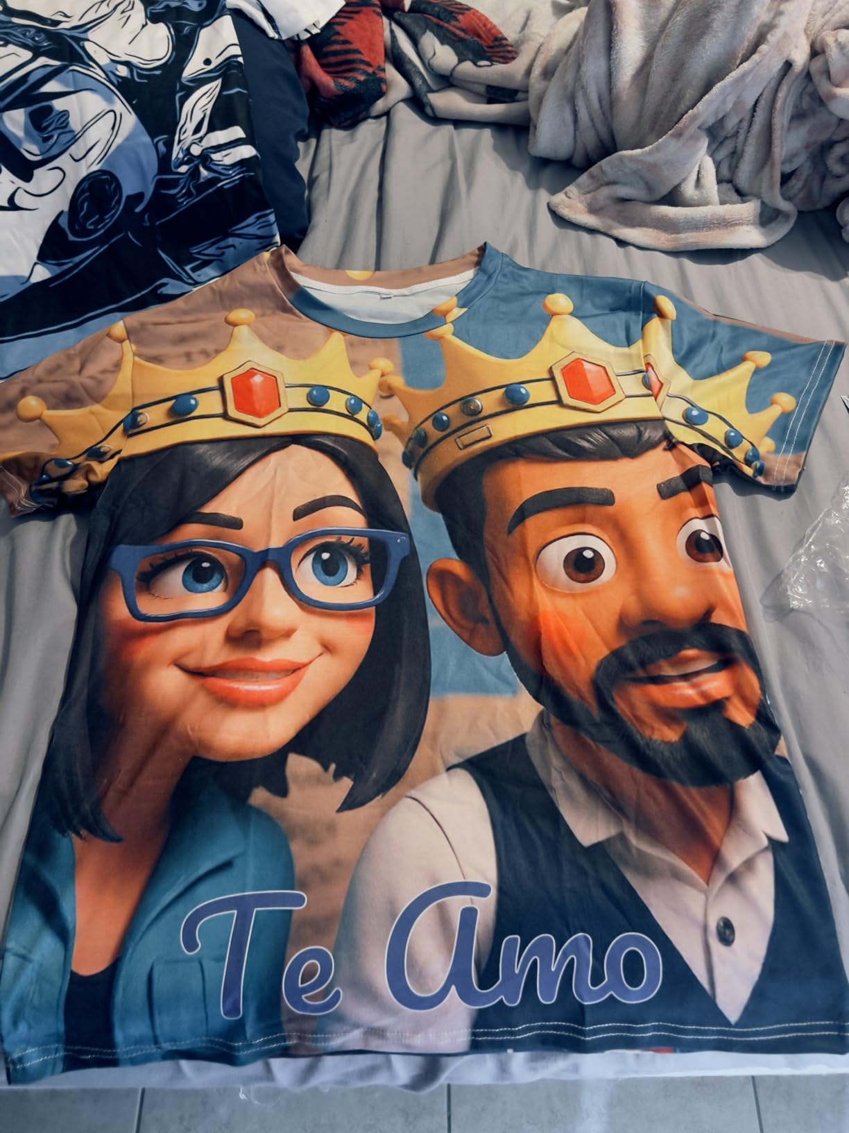Custom All Over Print  T-Shirt photo review