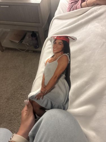 Custom Shaped Face Pillow photo review
