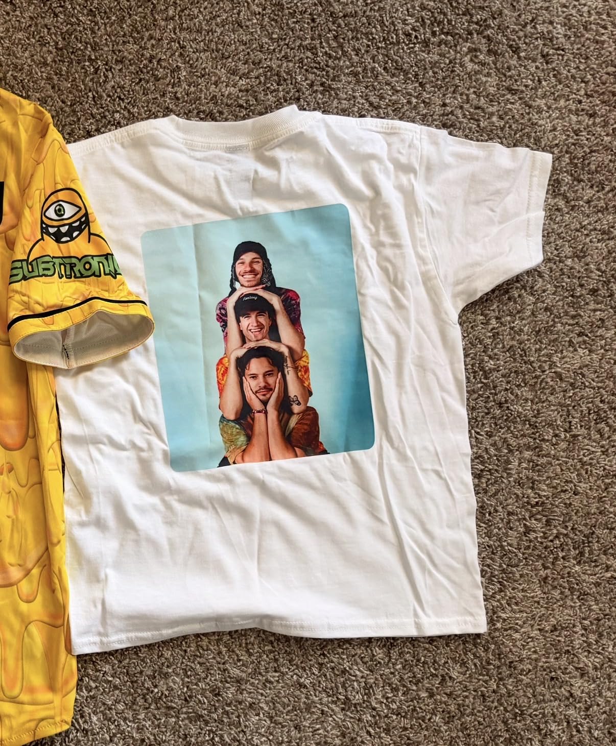 Custom Personalized Kids T-Shirt with Text Photo Logo - Front & Back Print photo review