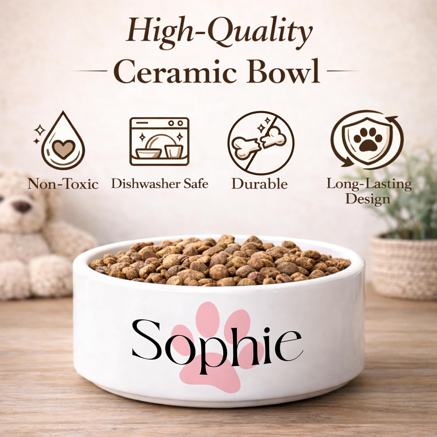 Custom Pet Bowl- Cat & Dog - Image 4