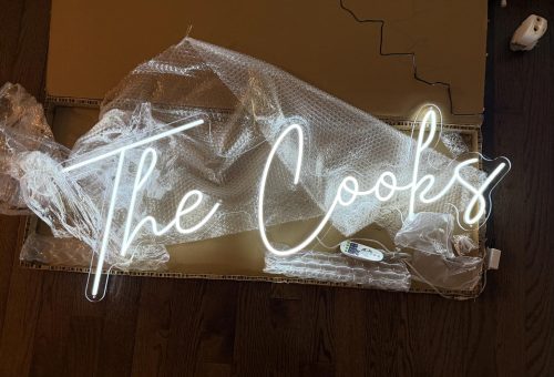 Custom LED Neon Sign Customizable for Wedding Bar Salon Beauty Business Light Up Name Sign photo review