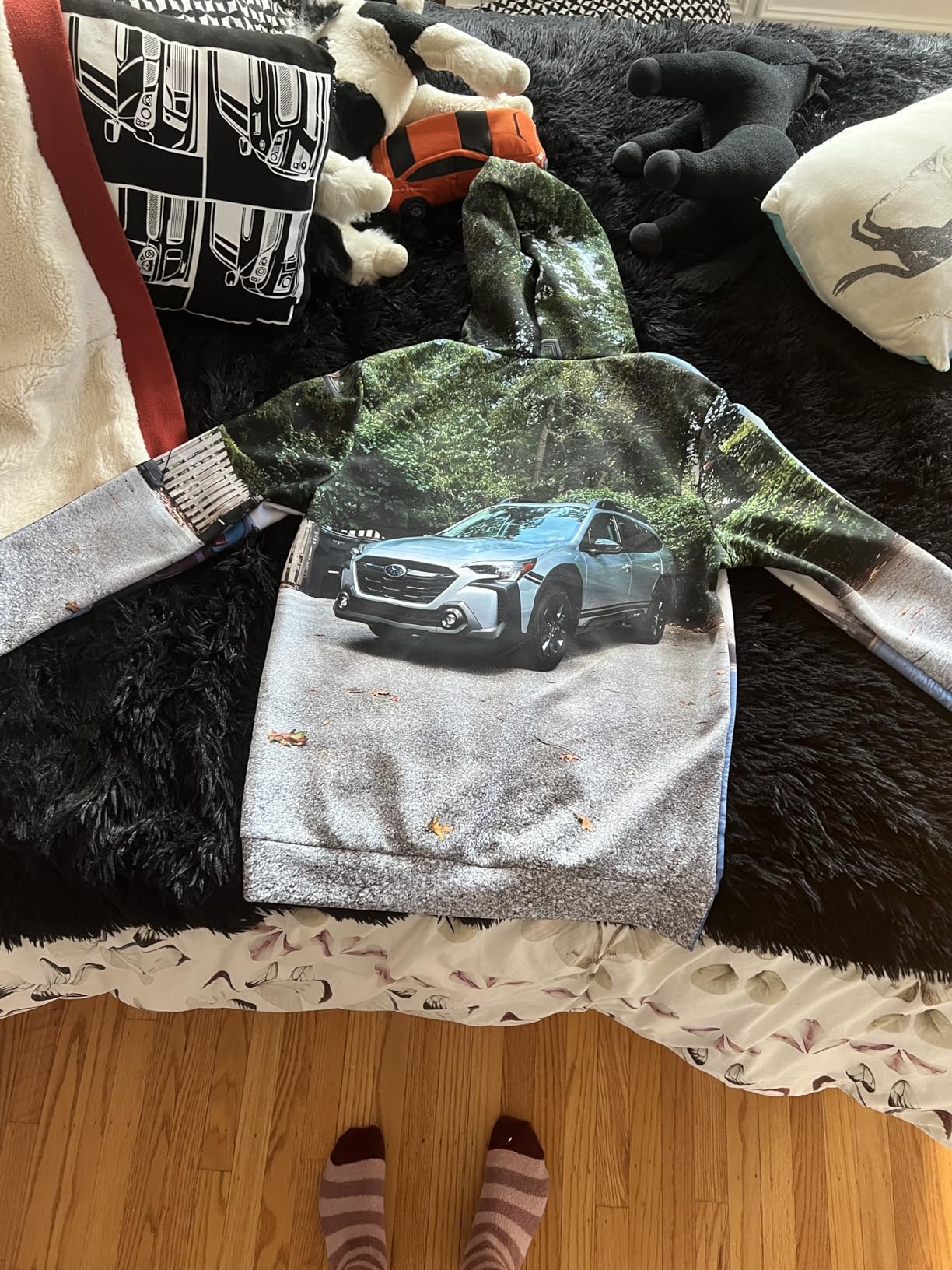 Custom  3D Print Hoodies photo review