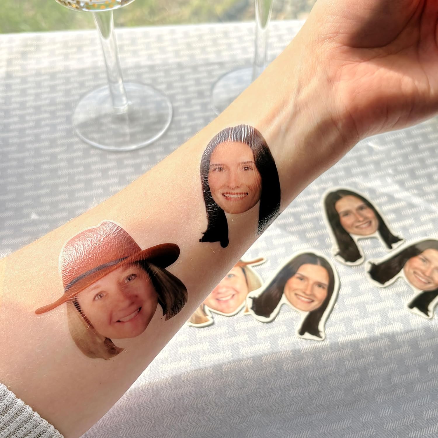 Custom Temporary Tattoos with Photo Personalized Name - Image 3
