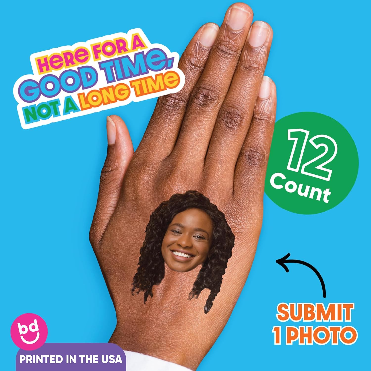 Custom Temporary Tattoos with Photo Personalized Name - Image 4