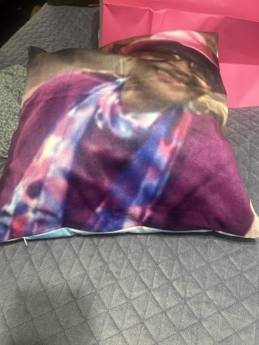 Custom Throw Pillow Cover photo review