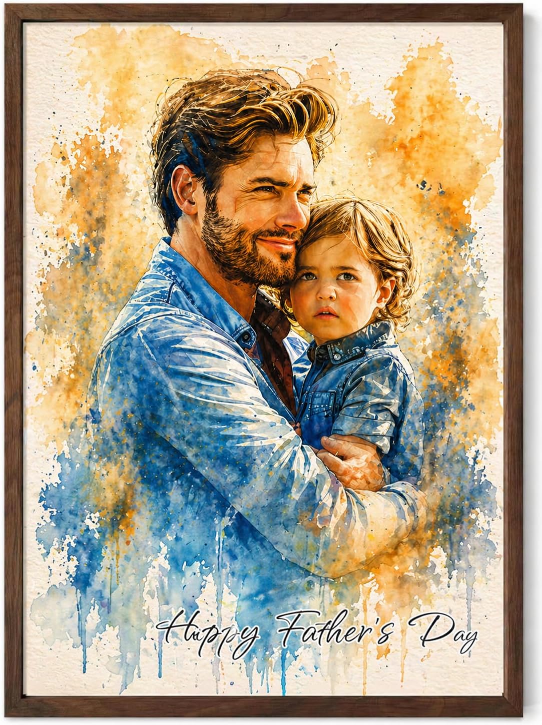 Personalized Family Portrait Wall Art