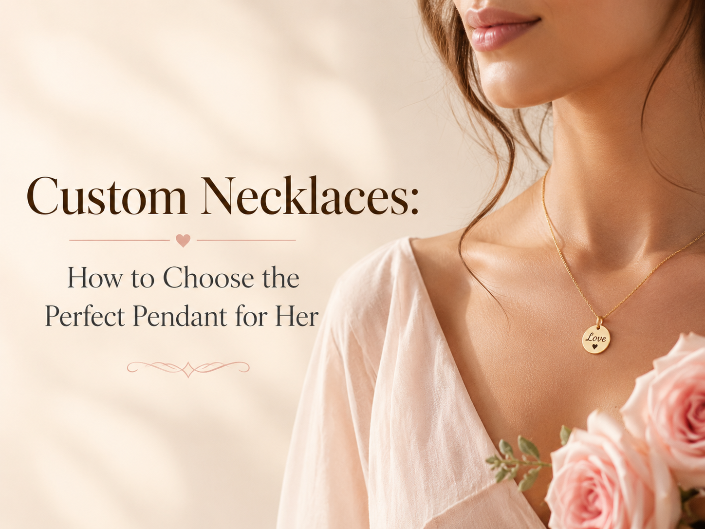 Custom Necklaces: How to Choose the Perfect Pendant for Her