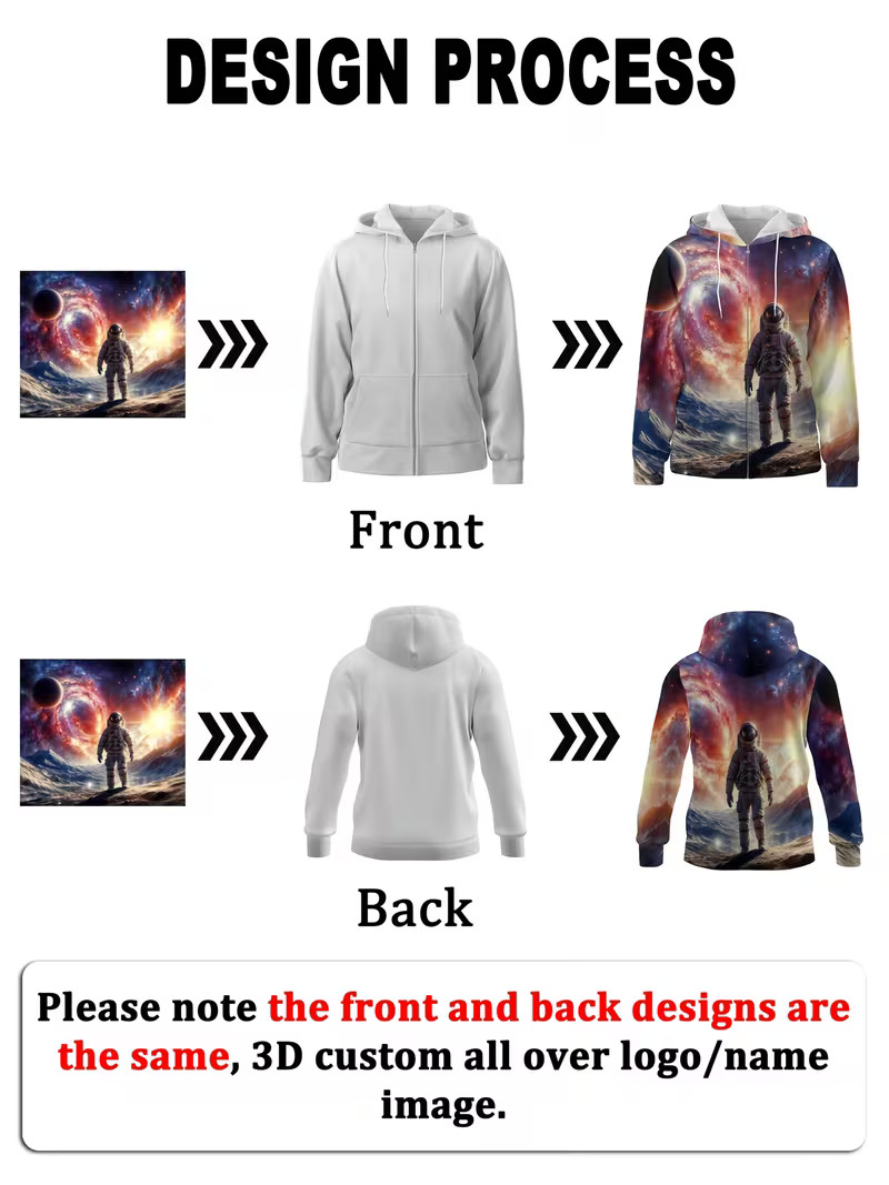 Custom 3D Print Hoodies - Image 5