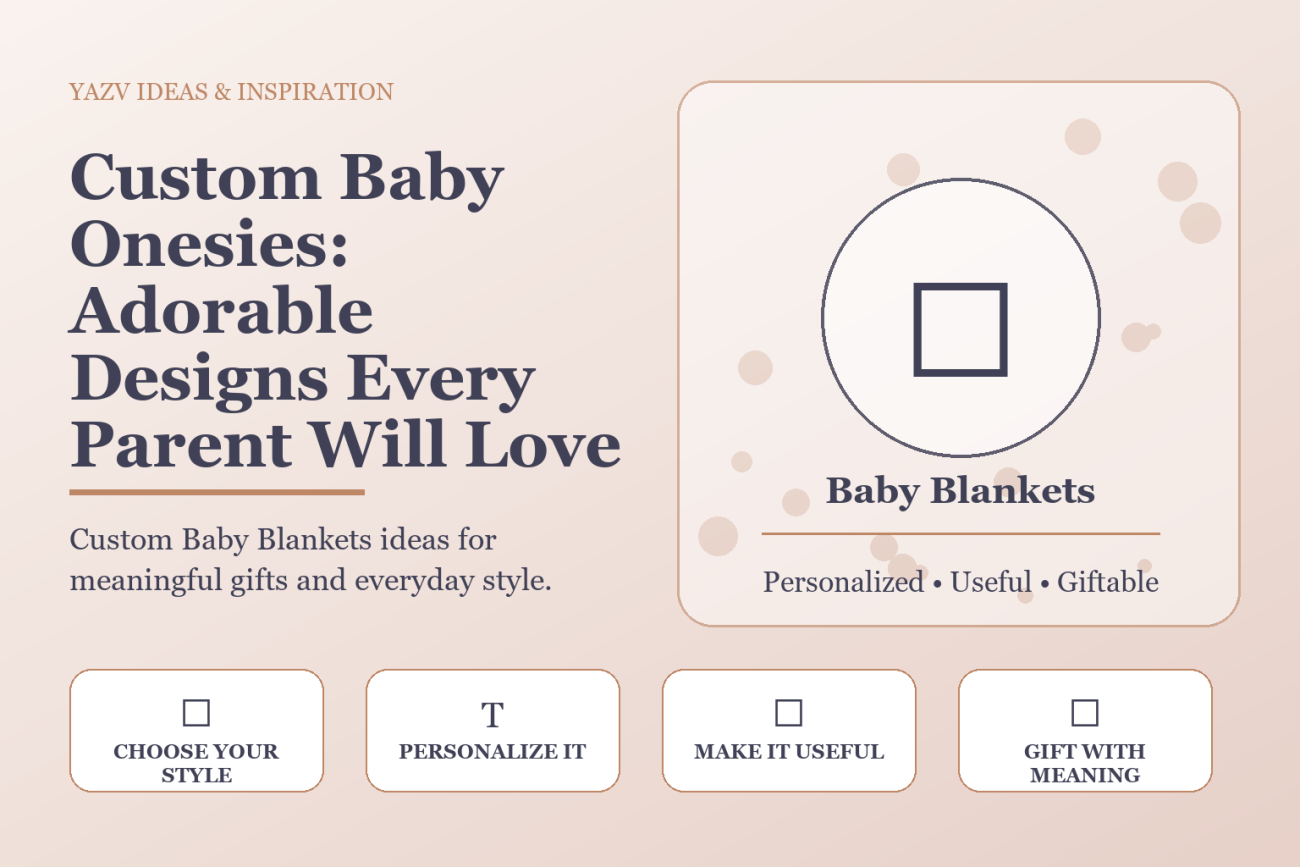 Custom Baby Onesies: Adorable Designs Every Parent Will Love