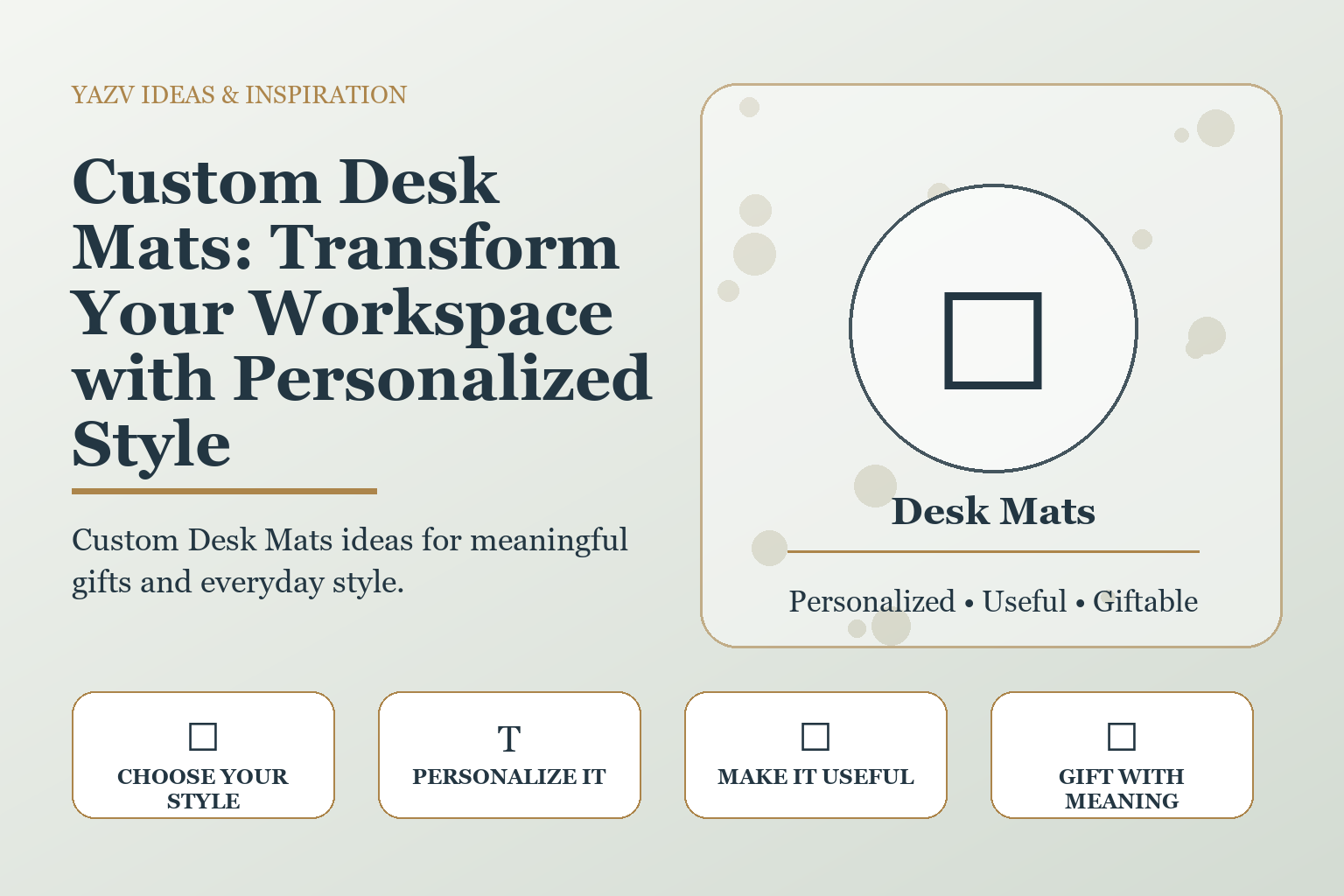 Custom Desk Mats: Transform Your Workspace with Personalized Style