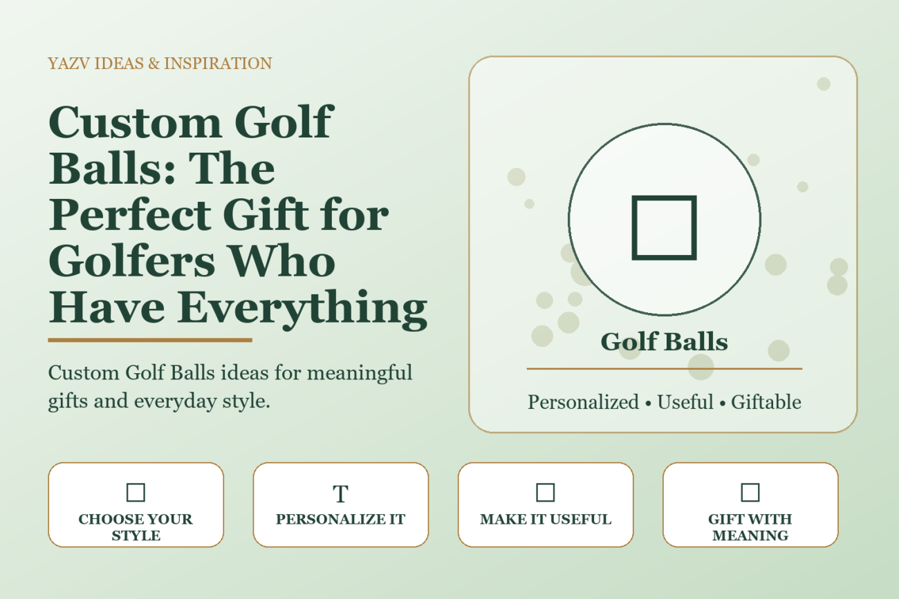 Custom Golf Balls: The Perfect Gift for Golfers Who Have Everything