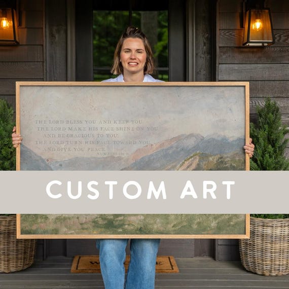 Custom Canvas Wall Art: PRINT any ART or PHOTO | Fc