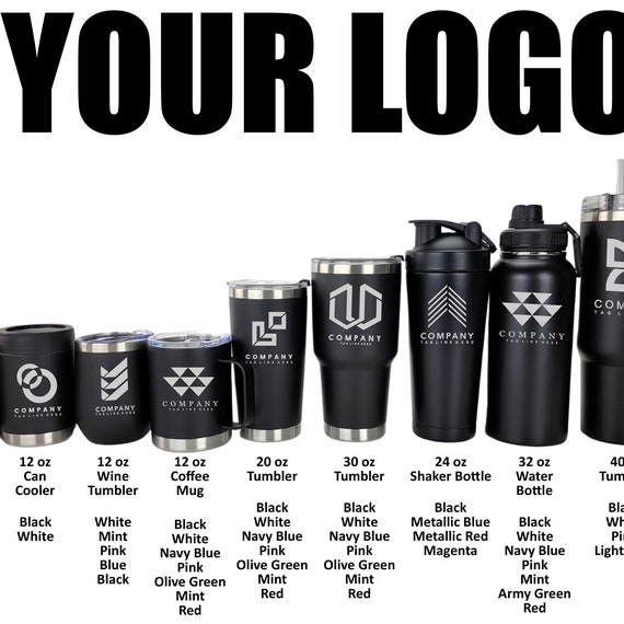 Corporate Gift, Custom Logo Tumbler, Insulated Tumblers, Closing Gift, Promotional Items, Custom Tumbler, Laser Engraved, Travel Mug, Cup