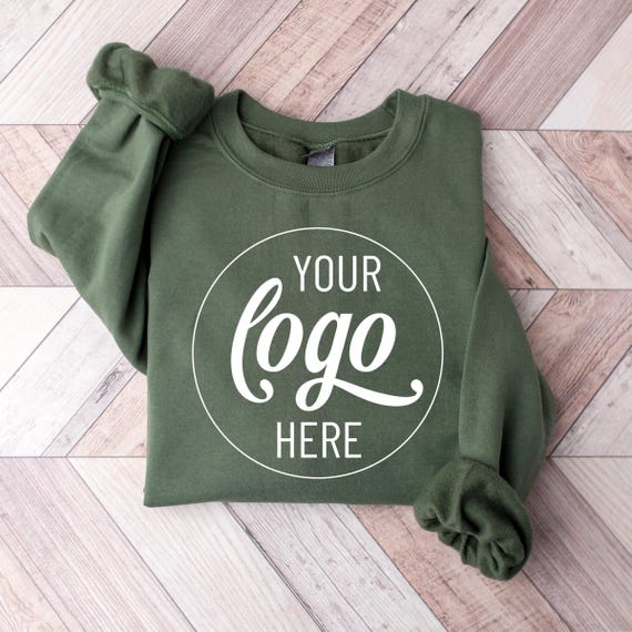 Custom Logo Sweatshirt, Small Business Custom Logo, Real Estate Sweatshirt, Team Staff Logo Shirt, Custom School Logo Shirt, Company Logo