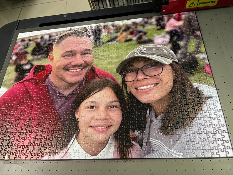 Personalized Photo Puzzle - Custom photo puzzle 1000 pieces - Custom Jigsaw Puzzle from your own picture- Gift for Mom