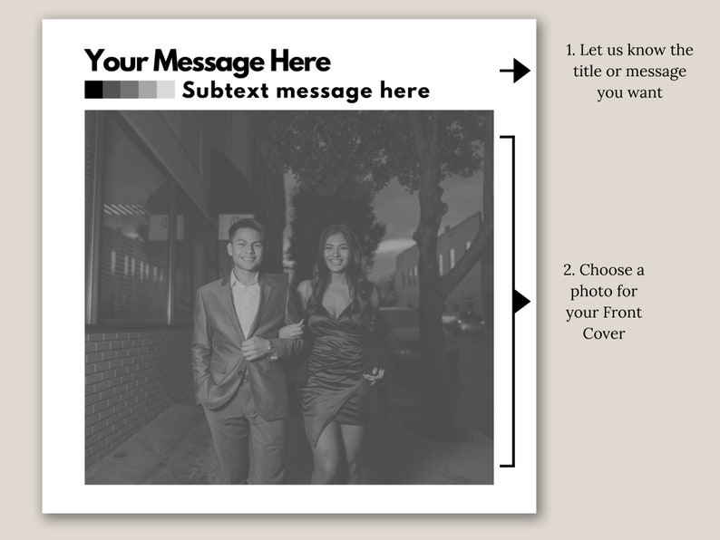 Custom Vinyl Record Mixtape | Personalized 12" LP with Photo - Image 4