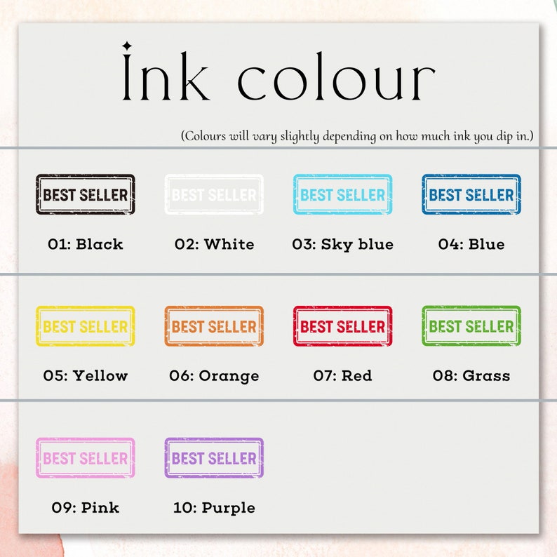 Stamps Custom, Customized Rubber Stamps, Custom Any Logo, Acrylic Rubber Stamp, Logo Stamps, Address Stamp, Wedding Stamp, Gift for Business - Image 4