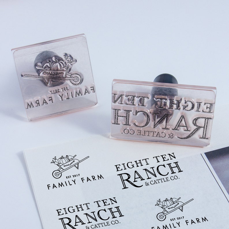 Stamps Custom, Customized Rubber Stamps, Custom Any Logo, Acrylic Rubber Stamp, Logo Stamps, Address Stamp, Wedding Stamp, Gift for Business - Image 2