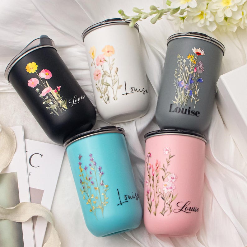 Personalized Stainless Steel Tumblers | Custom Insulated Travel Mugs | Unique Customizable Gifts for Any Occasion