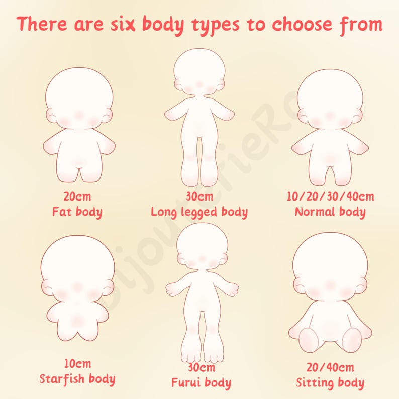 Customized 10,15,20,30,40cm Plush Dolls,OC Dolls,Handmade Plush Commissions,Picture Customized Plush Dolls,Custom Cotton Doll,Birthday Gift - Image 3