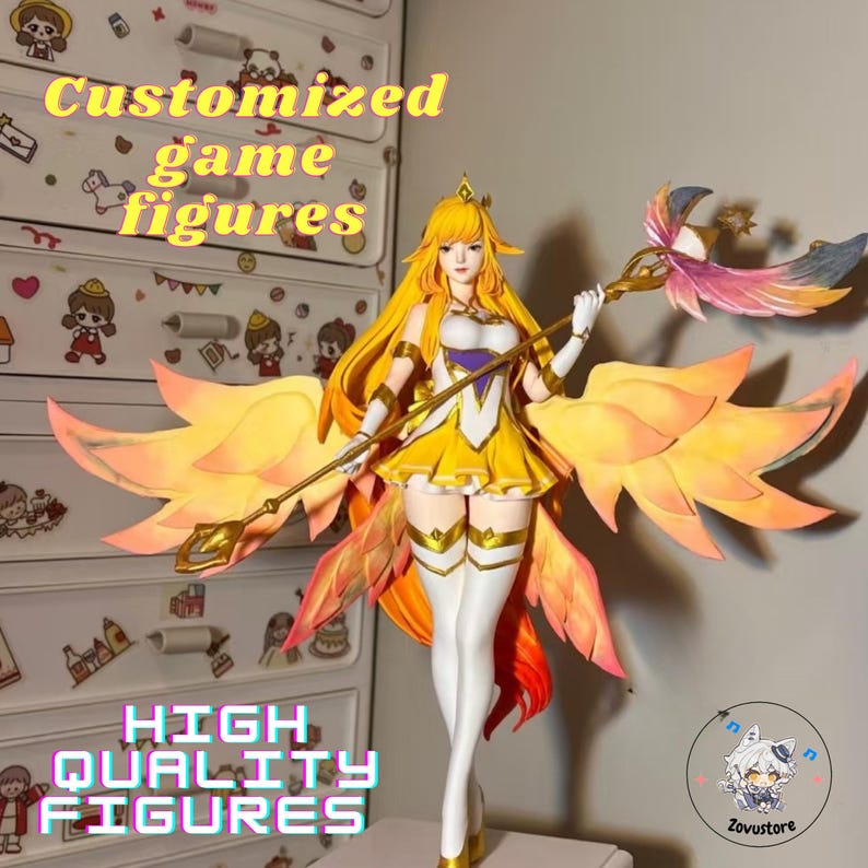 Custom High-Quality Figures, Game Figures, Anime Clay Figures, Chibi Clay, Demon Hunters Figures, Custom Super Complex Figures,Special Gift