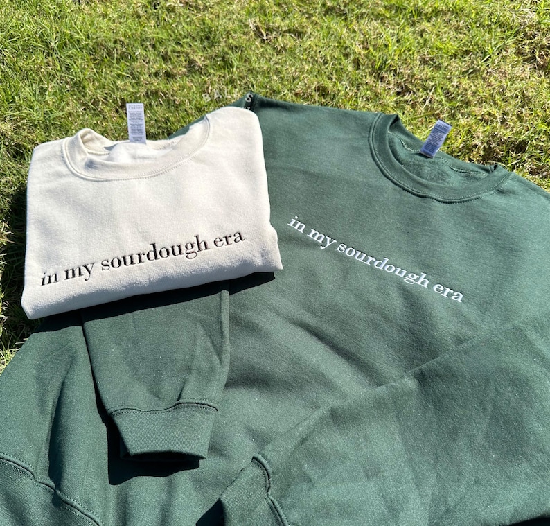 Custom Embroidered Sweatshirt, Personalized Crewneck, Custom Text Sweatshirt, Embroidered Text Crewneck, Gift for Bride, Mothers Day Gift - Image 4
