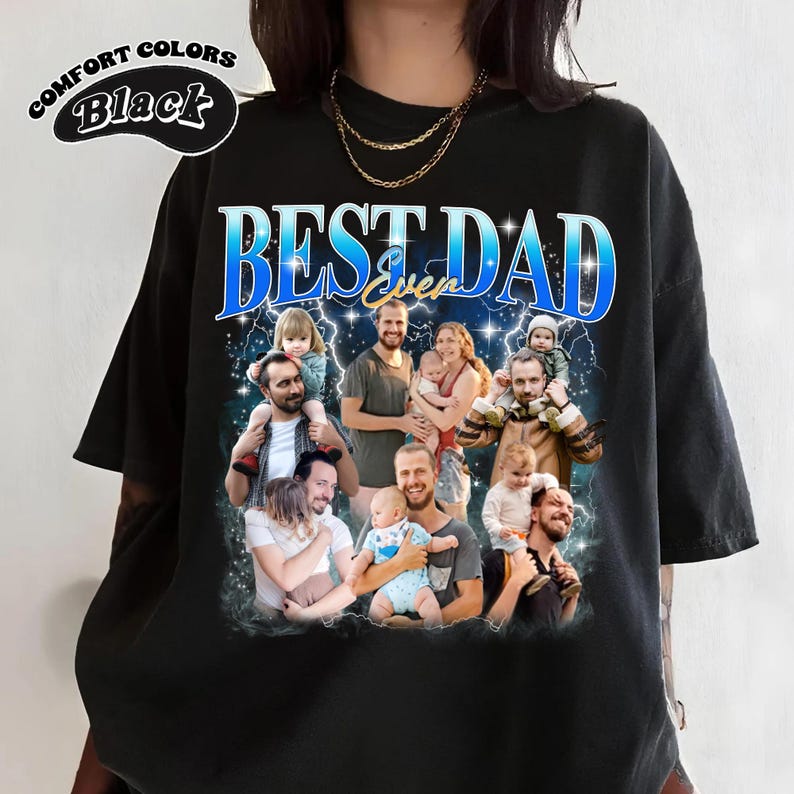 Custom Dad Name Shirt, Best Dad Shirt, Custom Father's Day Shirt, Fathers Day 2025 Shirt, Dad And Kids Shirt, Custom Dad Shirt, Daddy Shirt - Image 3