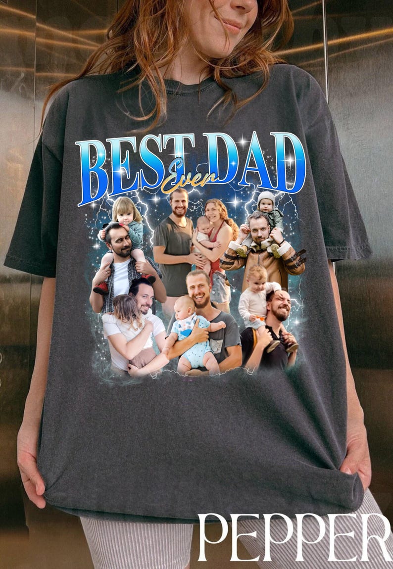 Custom Dad Name Shirt, Best Dad Shirt, Custom Father's Day Shirt, Fathers Day 2025 Shirt, Dad And Kids Shirt, Custom Dad Shirt, Daddy Shirt - Image 2