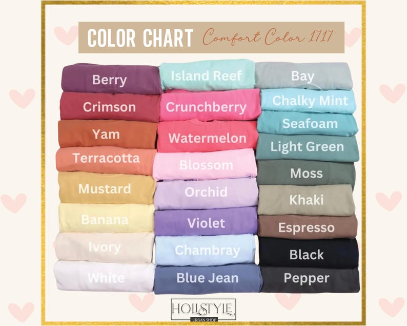 Comfort Colors Custom Text T-Shirt: Personalized Quote Short Sleeve Tee - Image 5