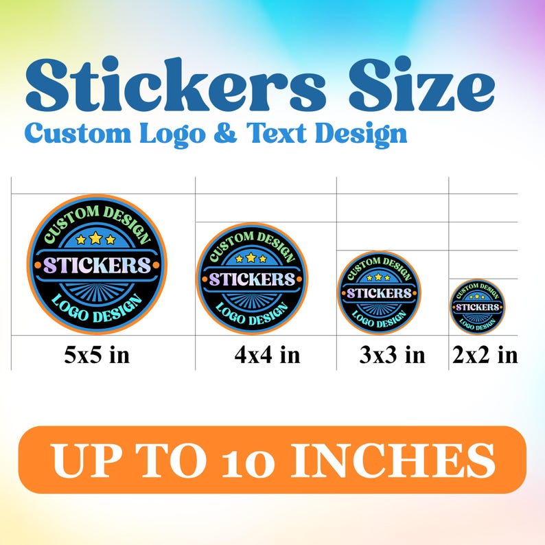 Custom Logo Vinyl Stickers: Die Cut, Water-Resistant Personalized Waterproof Decals - Image 3